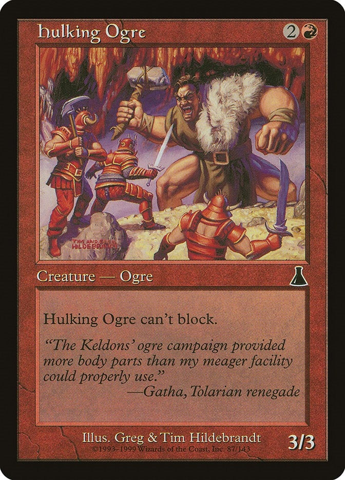 Image for Hulking Ogre (87) [Urza's Destiny] - Magic: The Gathering