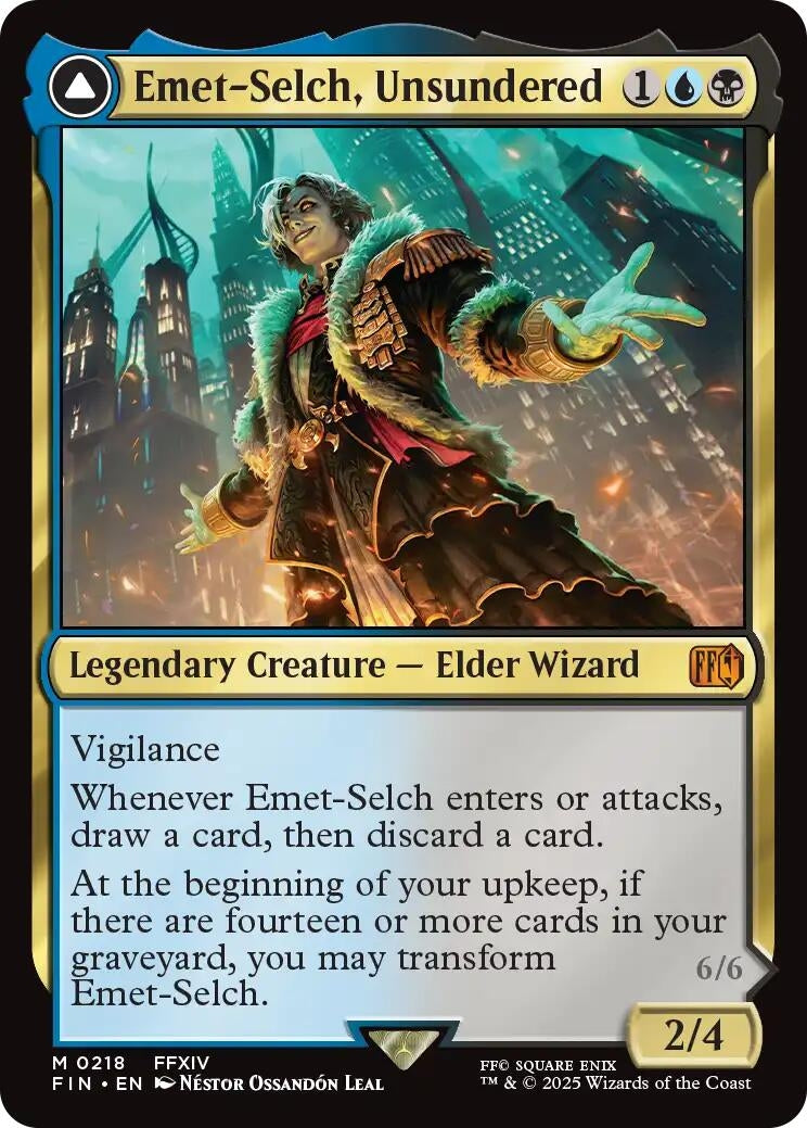 Image for Emet-Selch, Unsundered (218) [FINAL FANTASY] - Magic: The Gathering