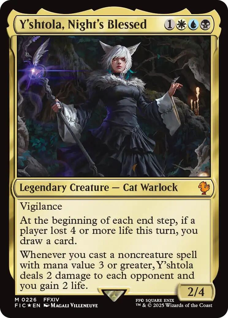 Image for Y'shtola, Night's Blessed (Surge Foil) (226) [FINAL FANTASY] - Magic: The Gathering