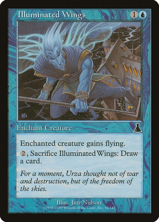 Image for Illuminated Wings (34) [Urza's Destiny] - Magic: The Gathering
