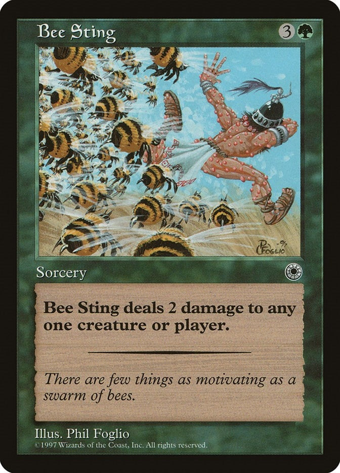 Image for Bee Sting [Portal] - Magic: The Gathering