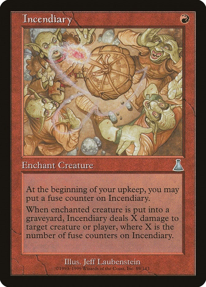 Image for Incendiary (89) [Urza's Destiny] - Magic: The Gathering