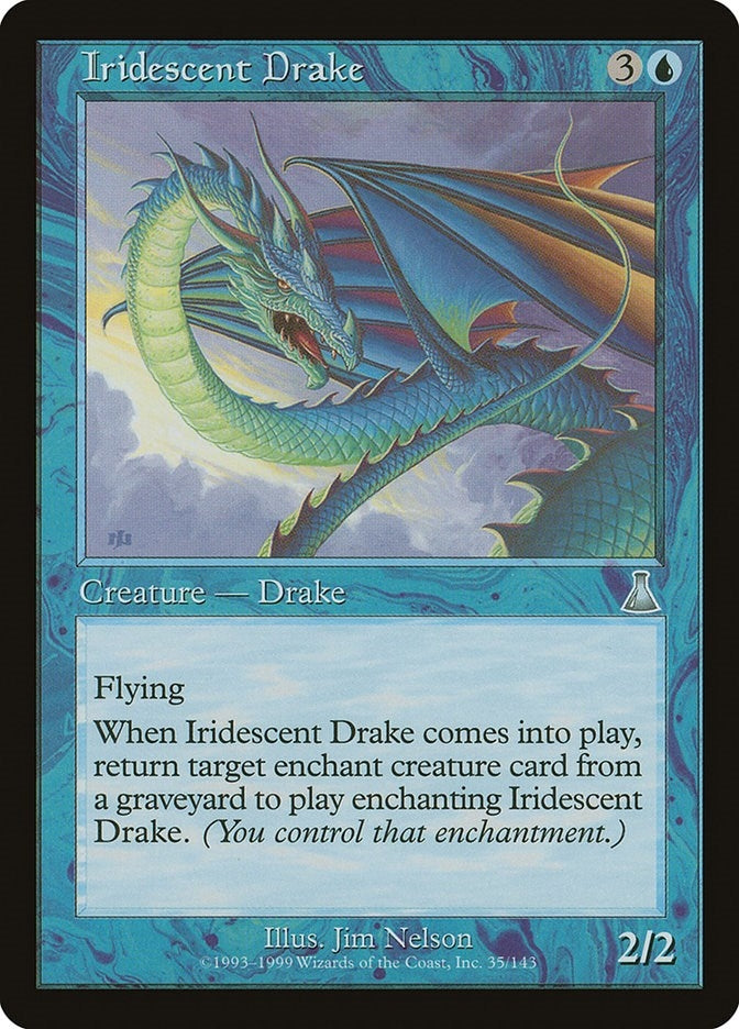 Image for Iridescent Drake (35) [Urza's Destiny] - Magic: The Gathering