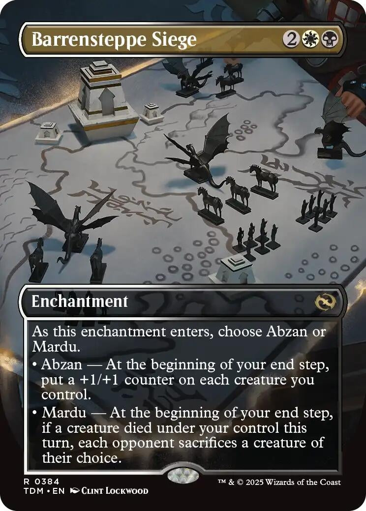 Image for Barrensteppe Siege (Borderless) (384) [Tarkir: Dragonstorm] - Magic: The Gathering