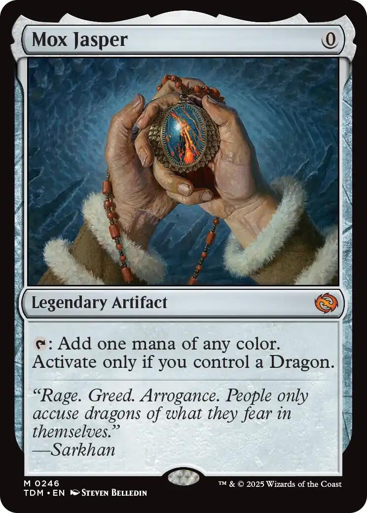 Image for Mox Jasper (246) [Tarkir: Dragonstorm] - Magic: The Gathering