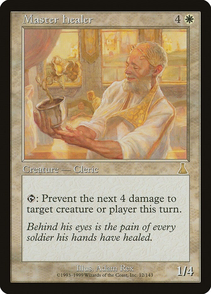 Image for Master Healer (12) [Urza's Destiny] - Magic: The Gathering