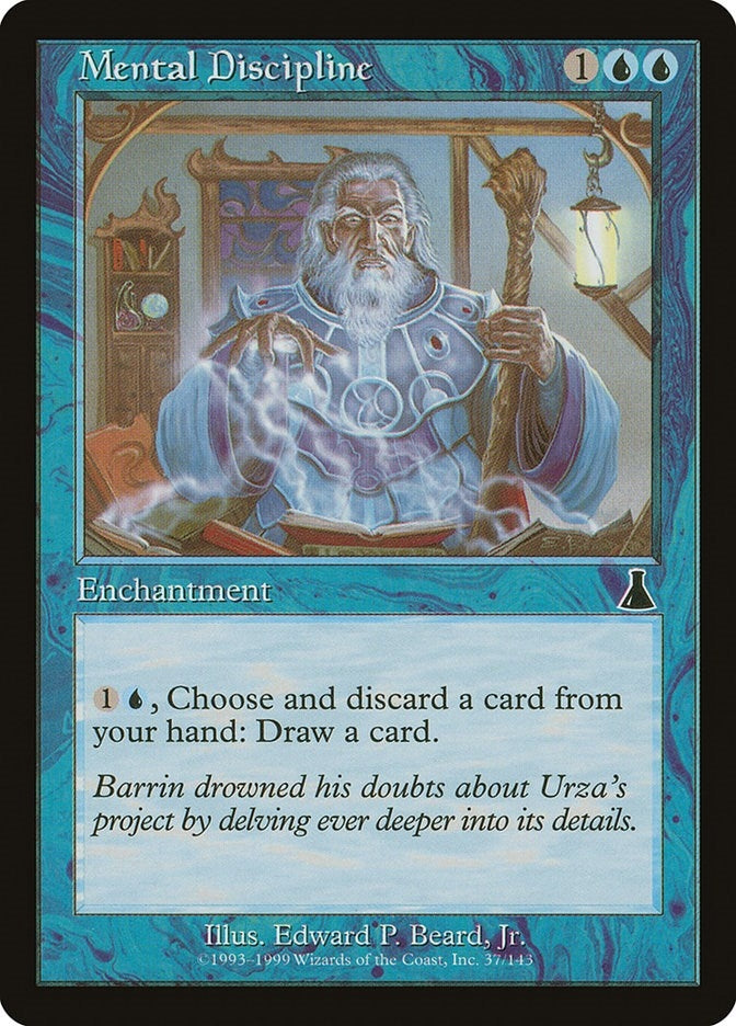 Image for Mental Discipline (37) [Urza's Destiny] - Magic: The Gathering