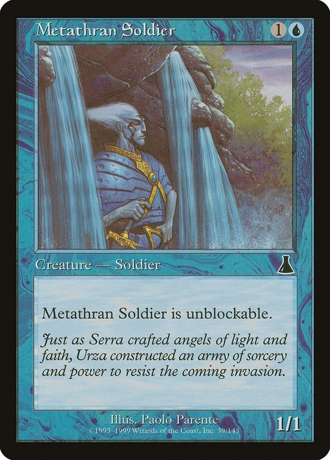 Image for Metathran Soldier (39) [Urza's Destiny] - Magic: The Gathering