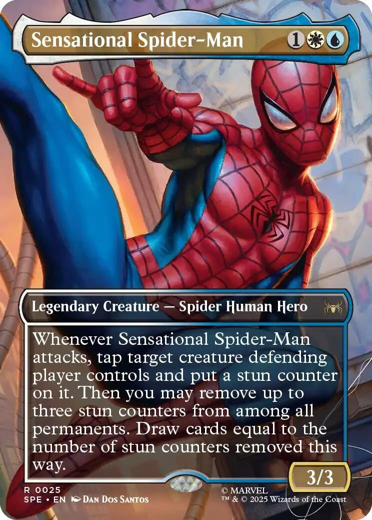 Sensational Spider-Man (Borderless) (25) [Marvel's Spider-Man: Eternal-Legal]