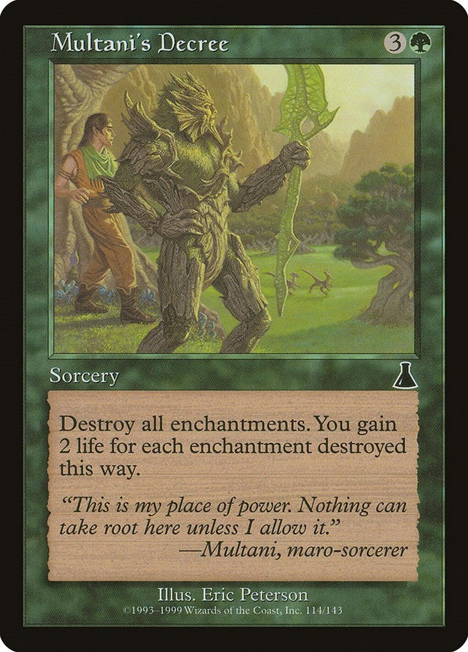 Image for Multani's Decree (114) [Urza's Destiny] - Magic: The Gathering