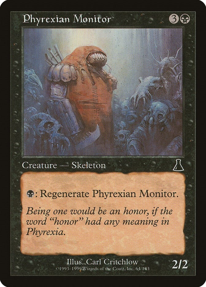 Image for Phyrexian Monitor (64) [Urza's Destiny] - Magic: The Gathering