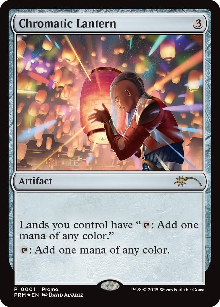 Image for Chromatic Lantern (1) [Unique and Miscellaneous Promos] - Magic: The Gathering