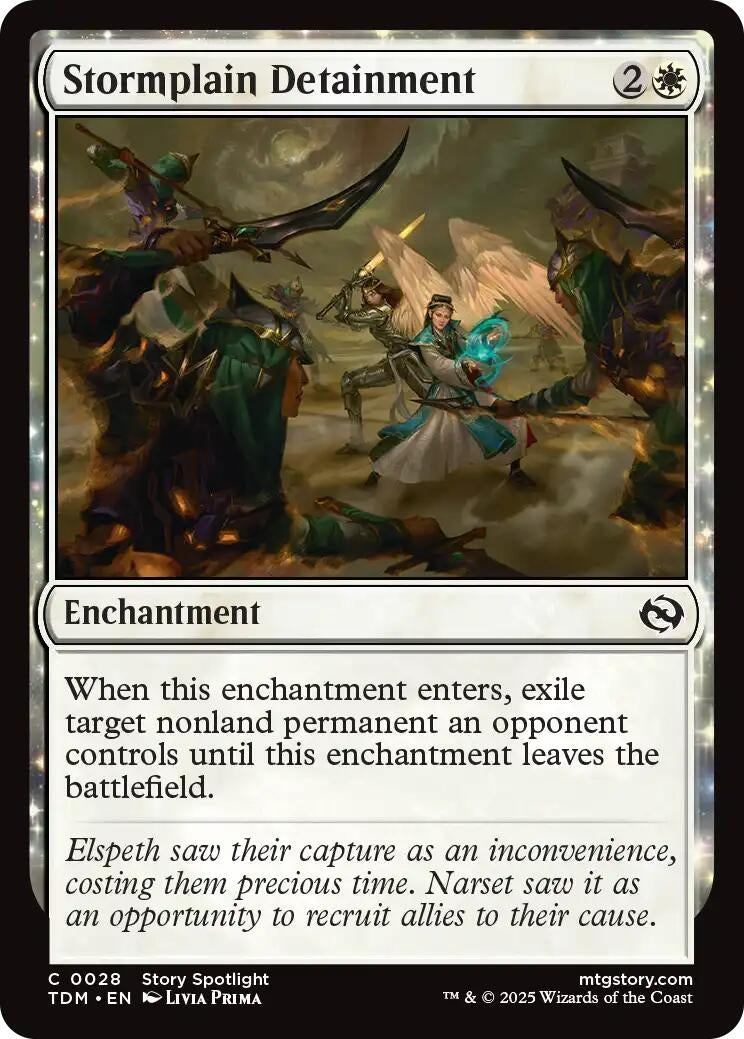 Image for Stormplain Detainment (28) [Tarkir: Dragonstorm] - Magic: The Gathering