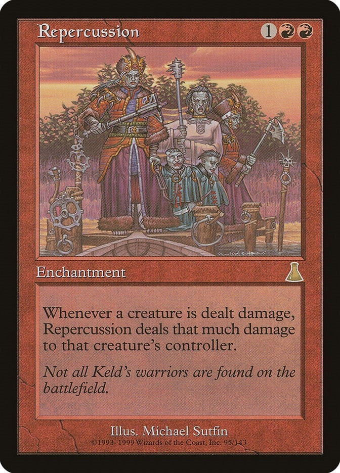 Image for Repercussion (95) [Urza's Destiny] - Magic: The Gathering