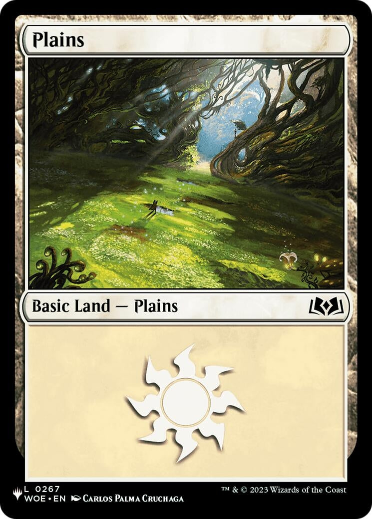 Image for Plains (0267) (WOE) (0267) [The List Reprints] - Magic: The Gathering