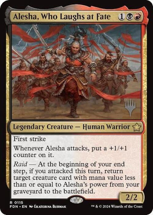 Alesha, Who Laughs at Fate (115) [Promo Pack: Aetherdrift]