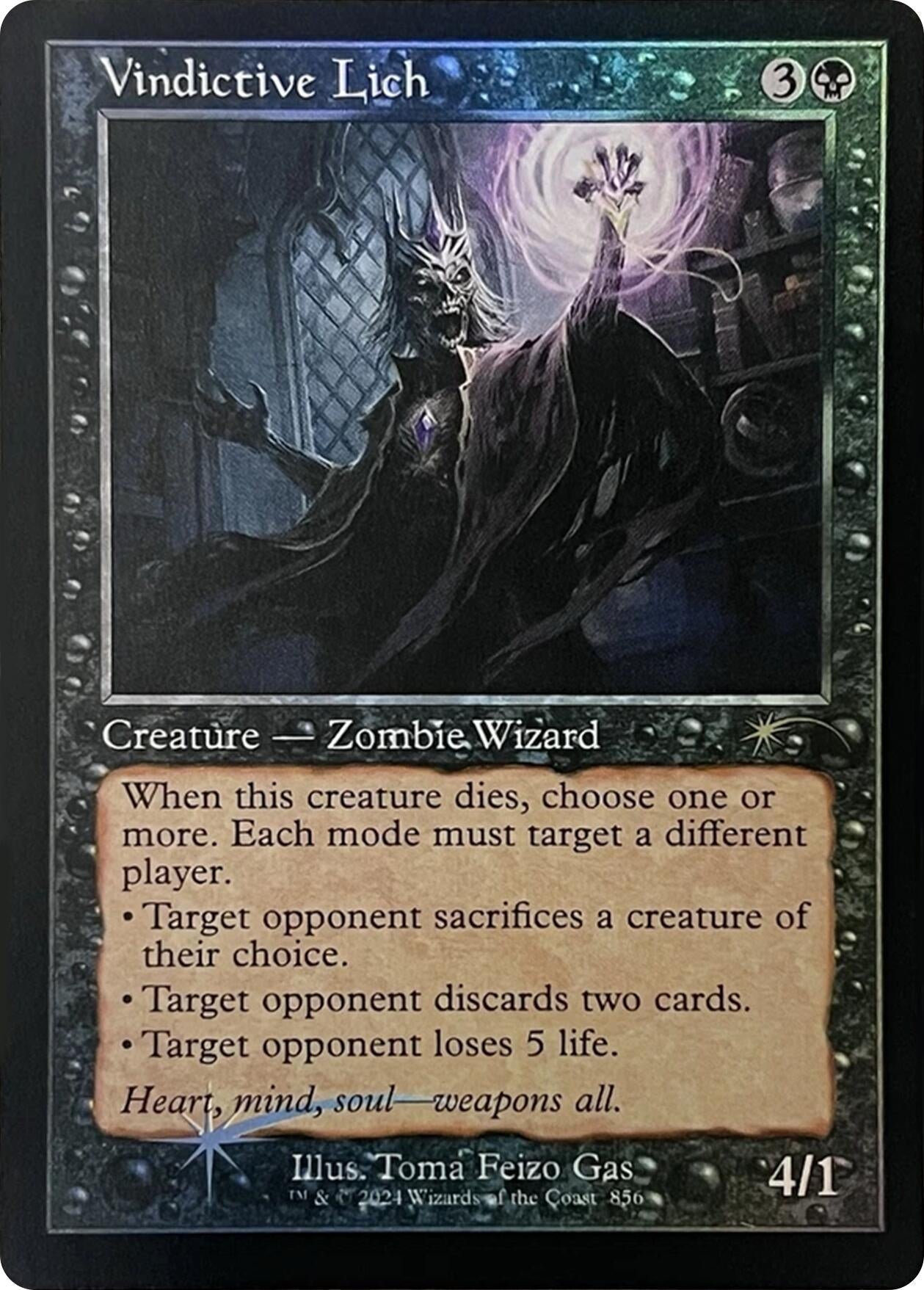 Image for Vindictive Lich (Retro Frame) (856) [Secret Lair Drop Series] - Magic: The Gathering