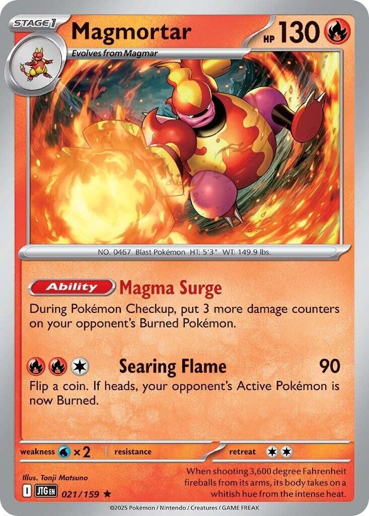 Image for Magmortar (021/159) [SV09: Journey Together] - Pokemon