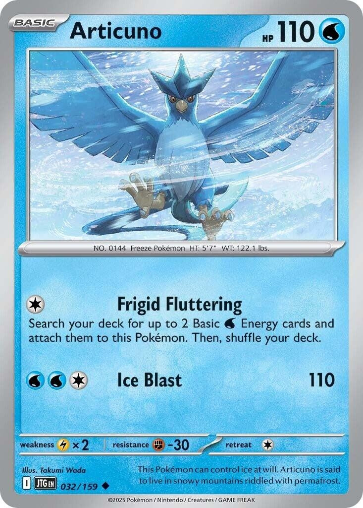 Image for Articuno (032/159) [SV09: Journey Together] - Pokemon