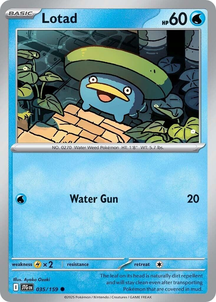 Image for Lotad (035/159) [SV09: Journey Together] - Pokemon