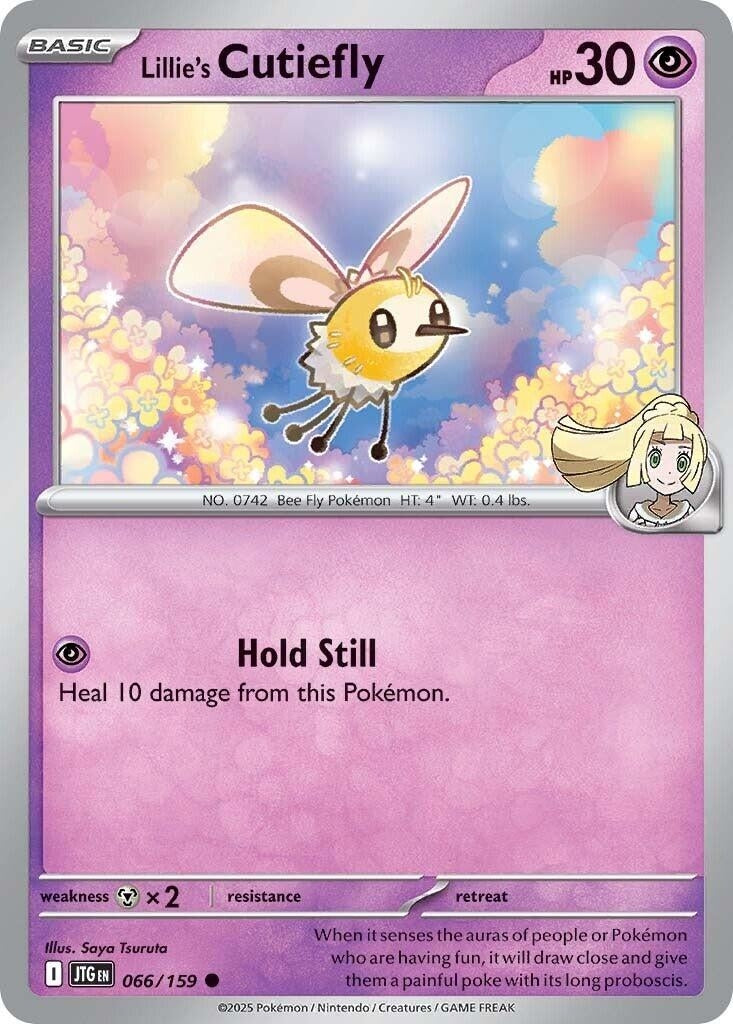 Image for Lillie's Cutiefly (066/159) [SV09: Journey Together] - Pokemon