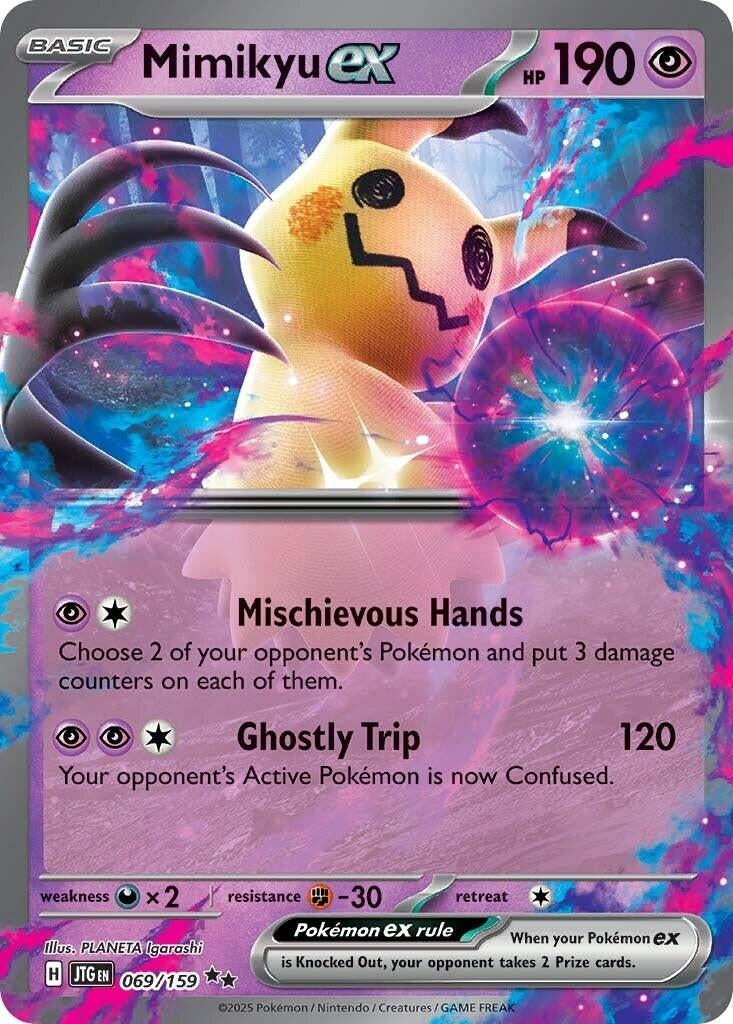 Image for Mimikyu ex (069/159) [SV09: Journey Together] - Pokemon