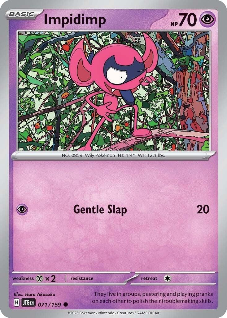 Image for Impidimp (071/159) [SV09: Journey Together] - Pokemon