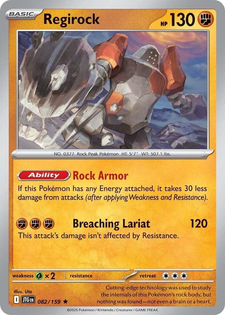 Image for Regirock (082/159) [SV09: Journey Together] - Pokemon