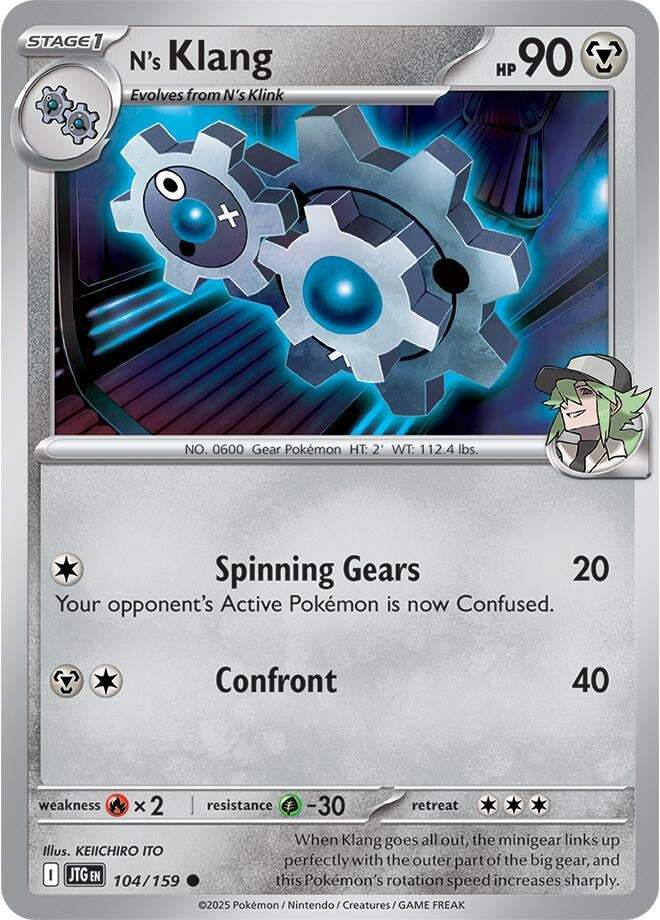 Image for N's Klang (104/159) [SV09: Journey Together] - Pokemon