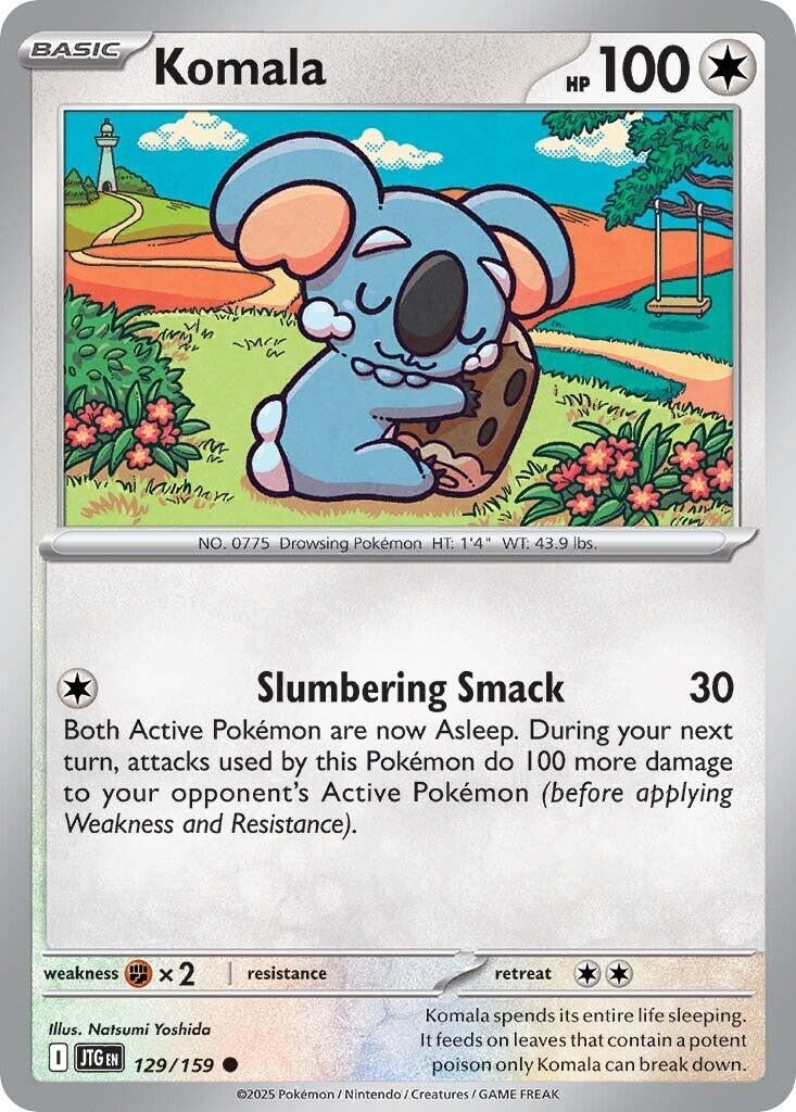 Image for Komala (129/159) [SV09: Journey Together] - Pokemon