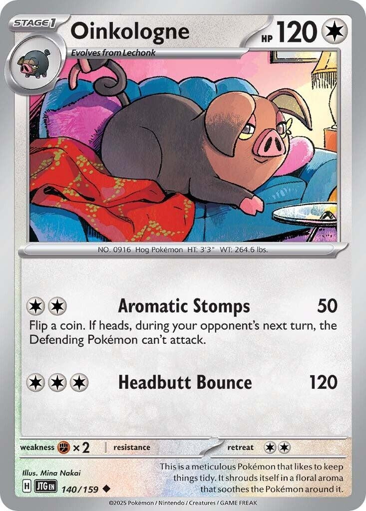 Image for Oinkologne (140/159) [SV09: Journey Together] - Pokemon