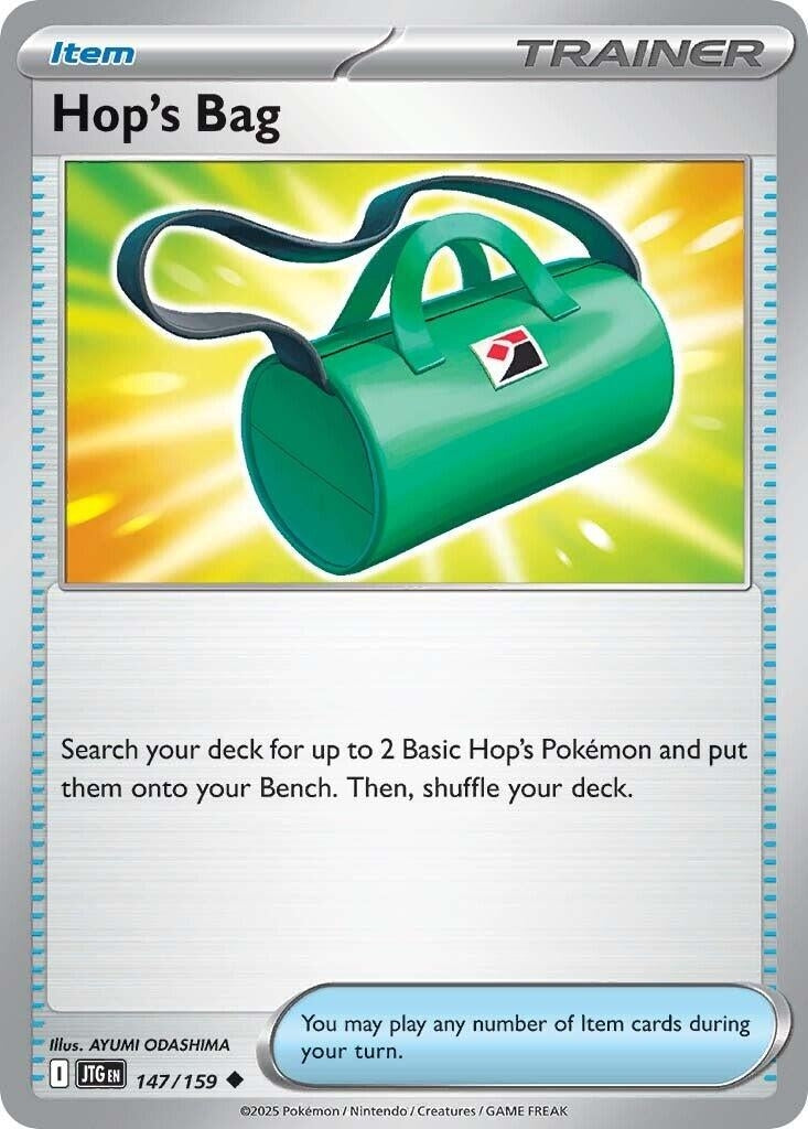 Image for Hop's Bag (147/159) [SV09: Journey Together] - Pokemon