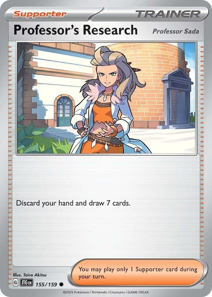 Image for Professor's Research (155/159) [SV09: Journey Together] - Pokemon