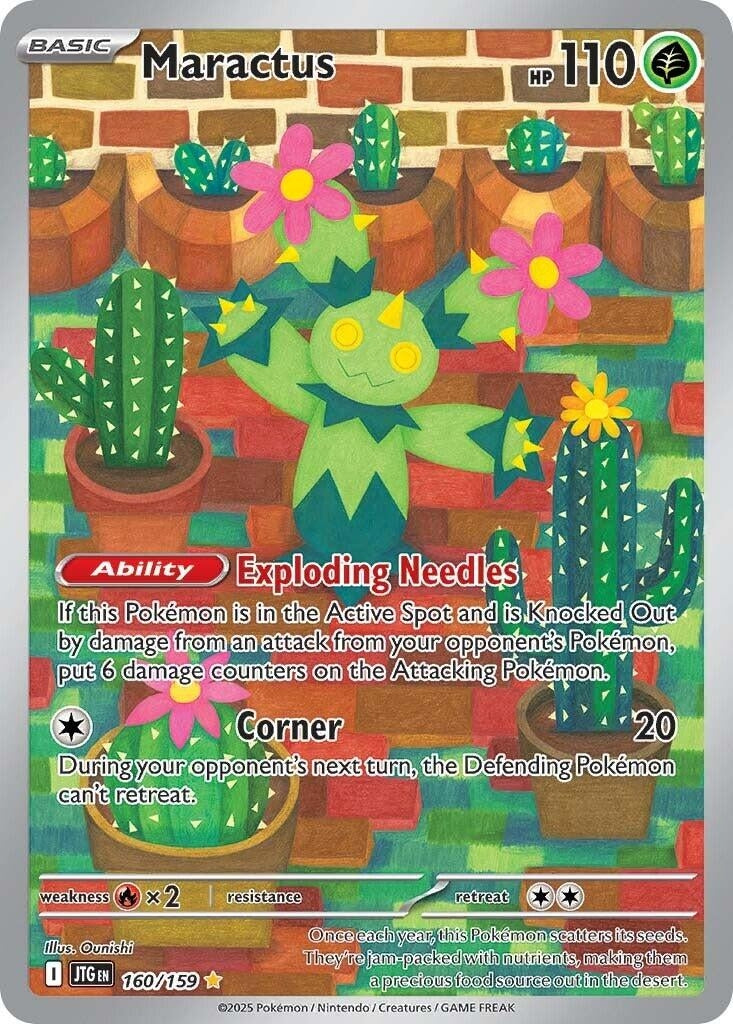 Image for Maractus (160/159) [SV09: Journey Together] - Pokemon