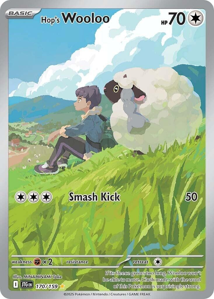 Image for Hop's Wooloo (170/159) [SV09: Journey Together] - Pokemon