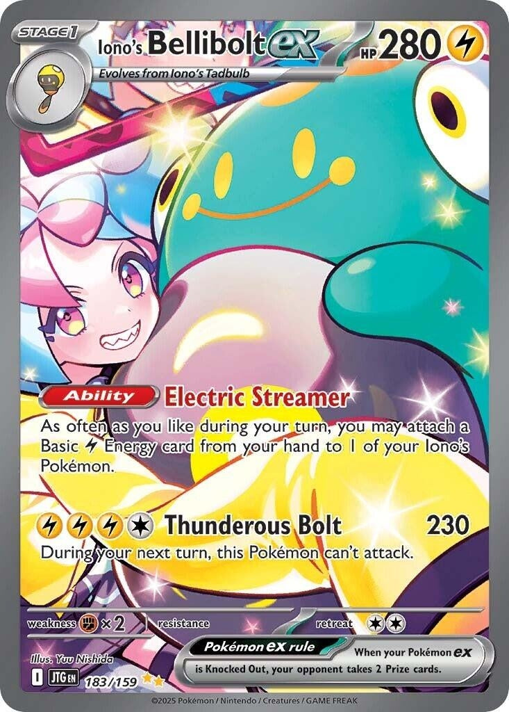 Image for Iono's Bellibolt ex (183/159) [SV09: Journey Together] - Pokemon