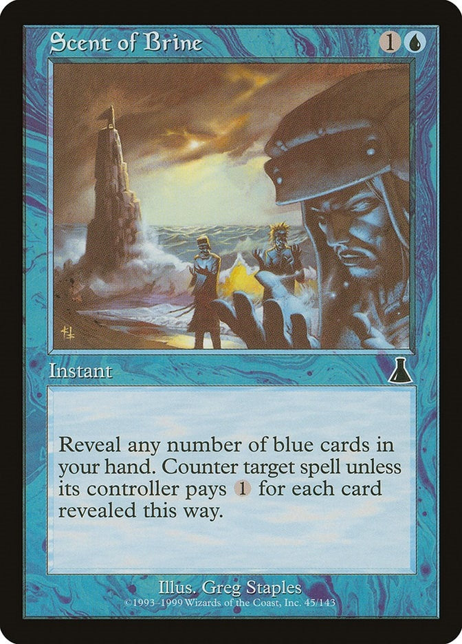 Image for Scent of Brine (45) [Urza's Destiny] - Magic: The Gathering