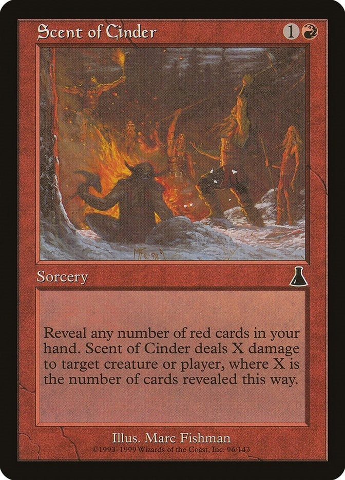 Image for Scent of Cinder (96) [Urza's Destiny] - Magic: The Gathering