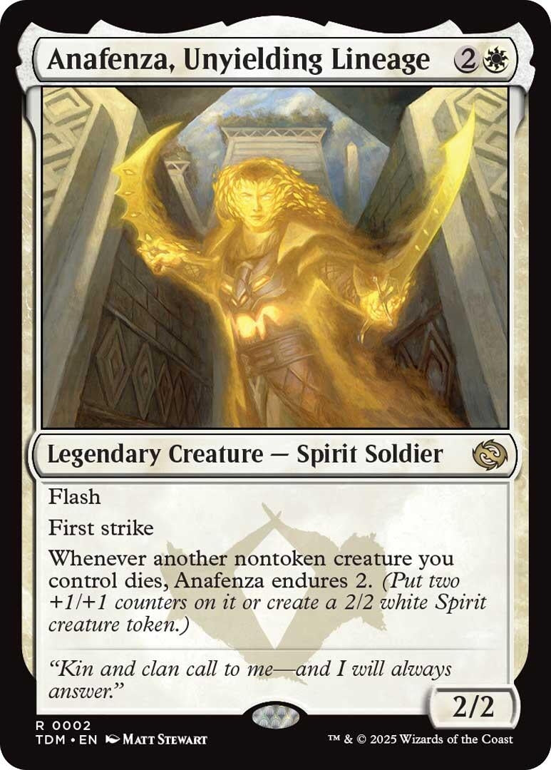 Image for Anafenza, Unyielding Lineage (2) [Tarkir: Dragonstorm] - Magic: The Gathering