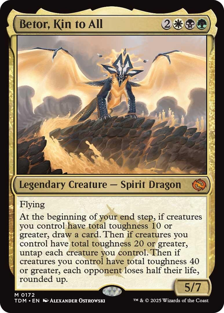 Image for Betor, Kin to All (172) [Tarkir: Dragonstorm] - Magic: The Gathering