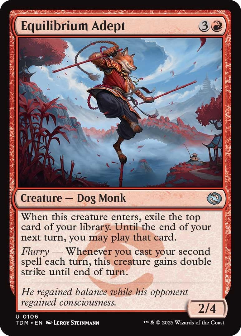 Image for Equilibrium Adept (106) [Tarkir: Dragonstorm] - Magic: The Gathering