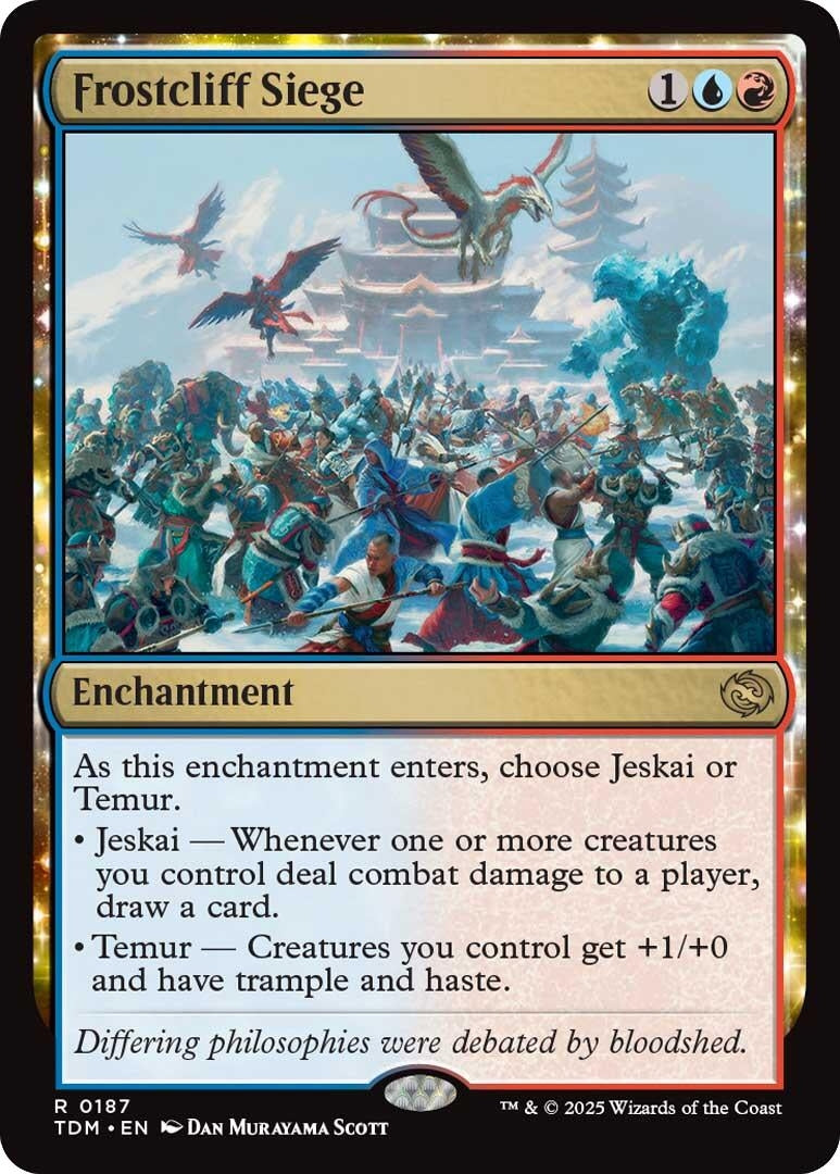 Image for Frostcliff Siege (187) [Tarkir: Dragonstorm] - Magic: The Gathering