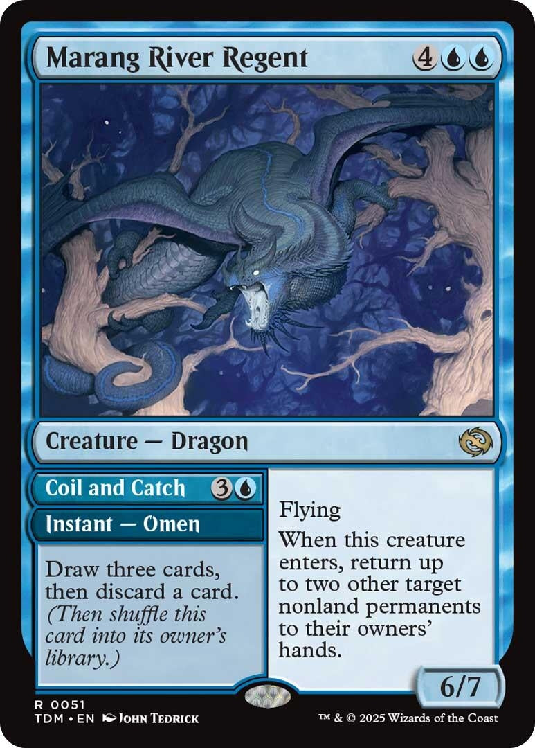 Image for Marang River Regent (51) [Tarkir: Dragonstorm] - Magic: The Gathering
