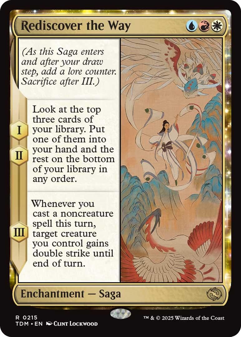 Image for Rediscover the Way (215) [Tarkir: Dragonstorm] - Magic: The Gathering