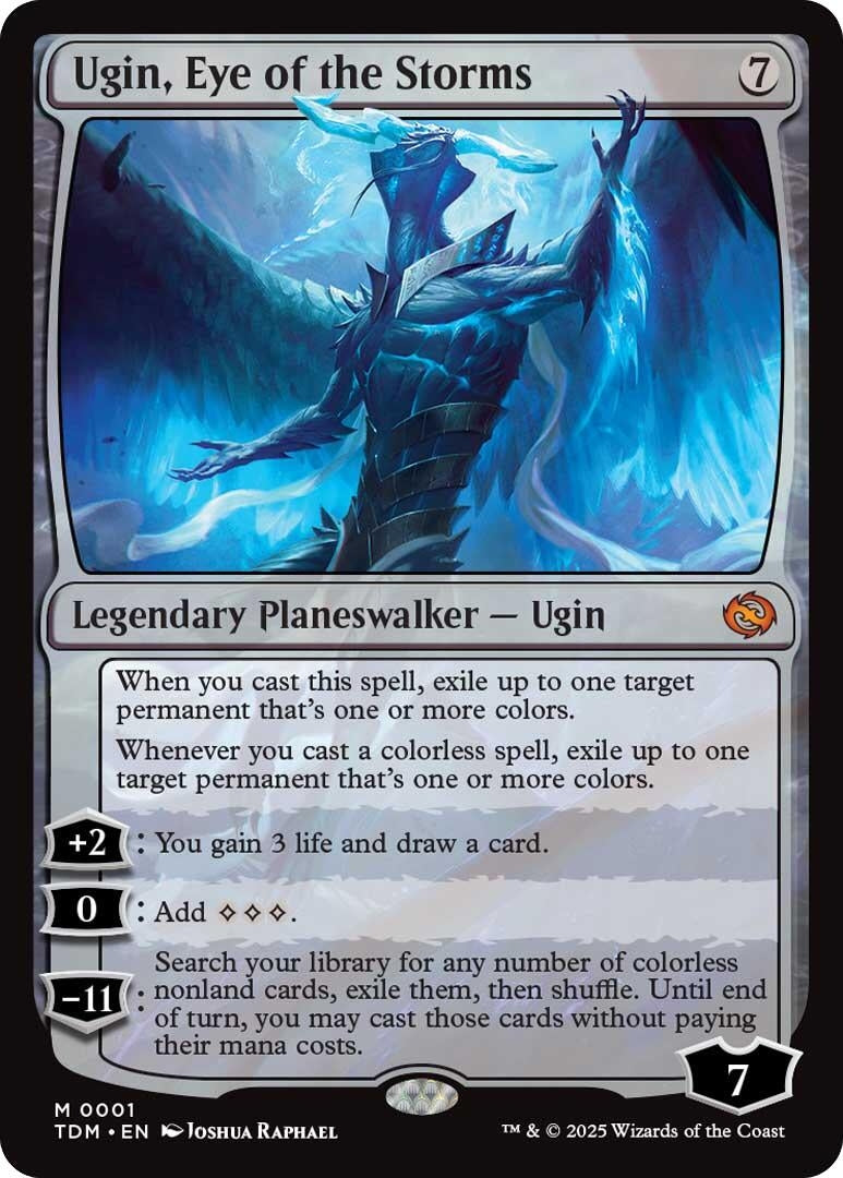 Image for Ugin, Eye of the Storms (1) [Tarkir: Dragonstorm] - Magic: The Gathering