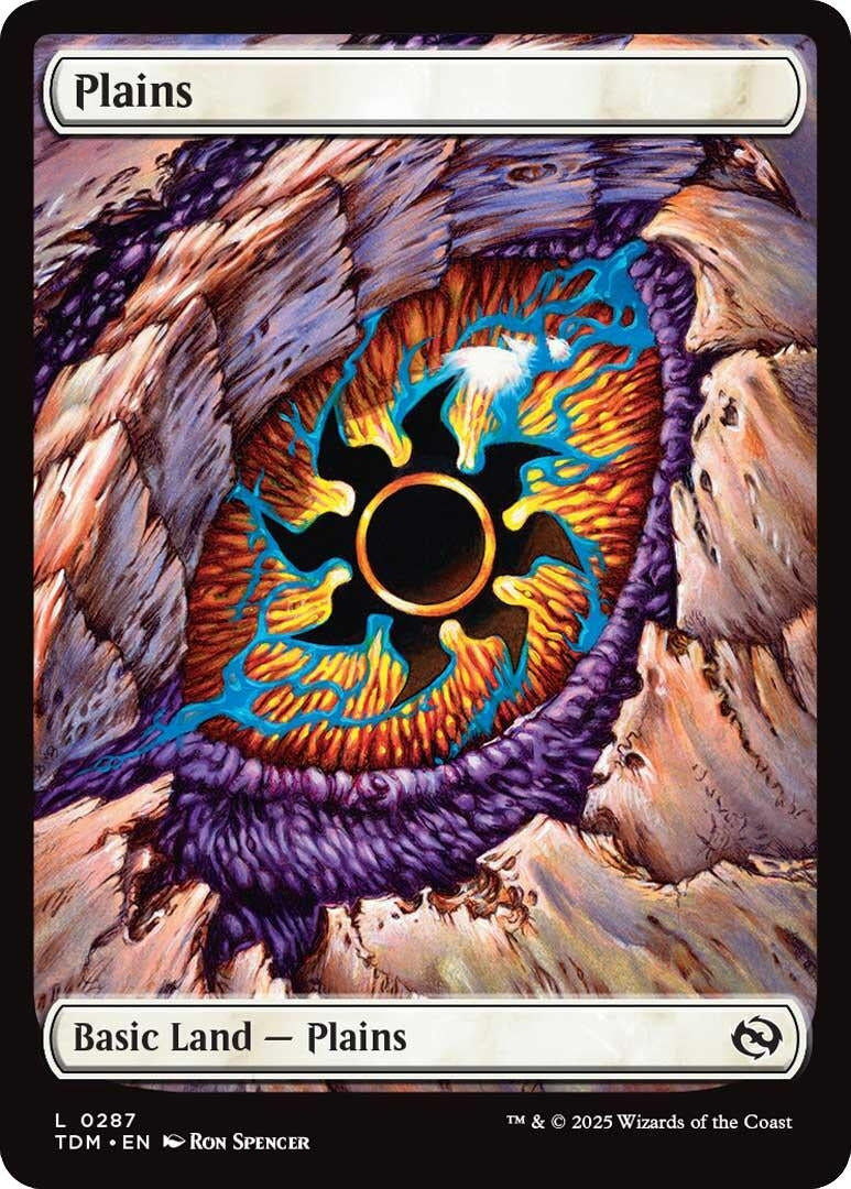 Image for Plains (0287) (287) [Tarkir: Dragonstorm] - Magic: The Gathering