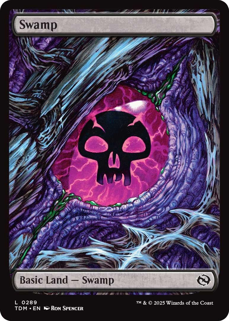 Image for Swamp (0289) (289) [Tarkir: Dragonstorm] - Magic: The Gathering