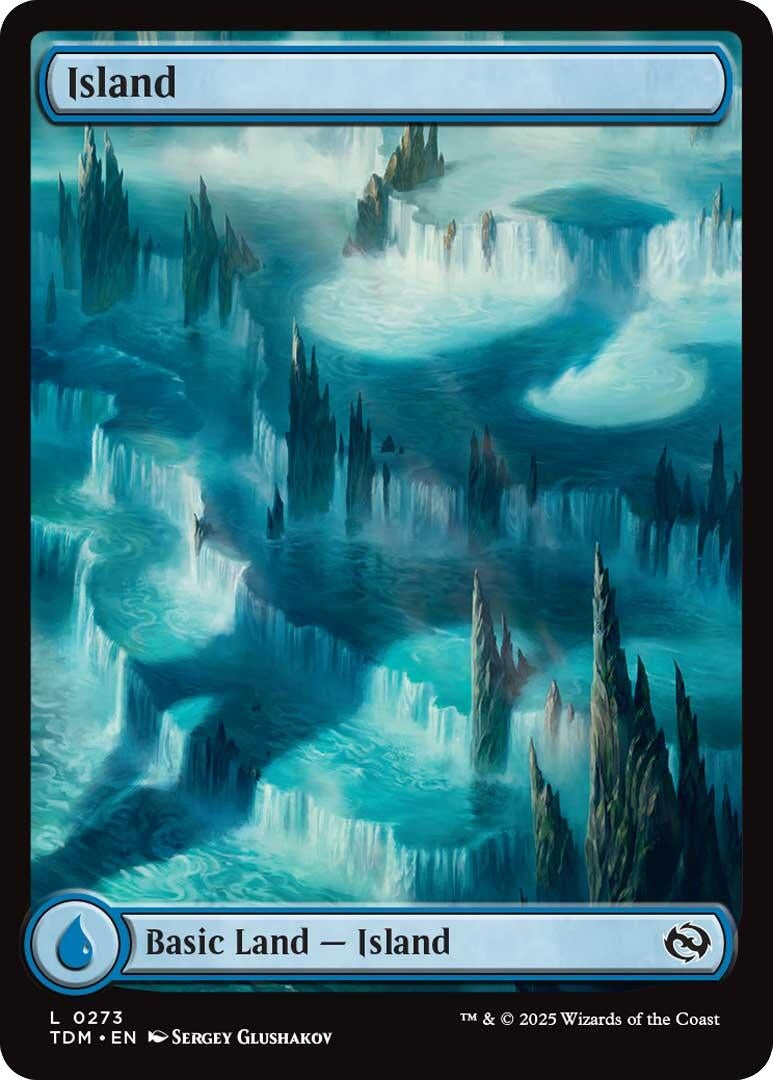 Image for Island (0273) (273) [Tarkir: Dragonstorm] - Magic: The Gathering