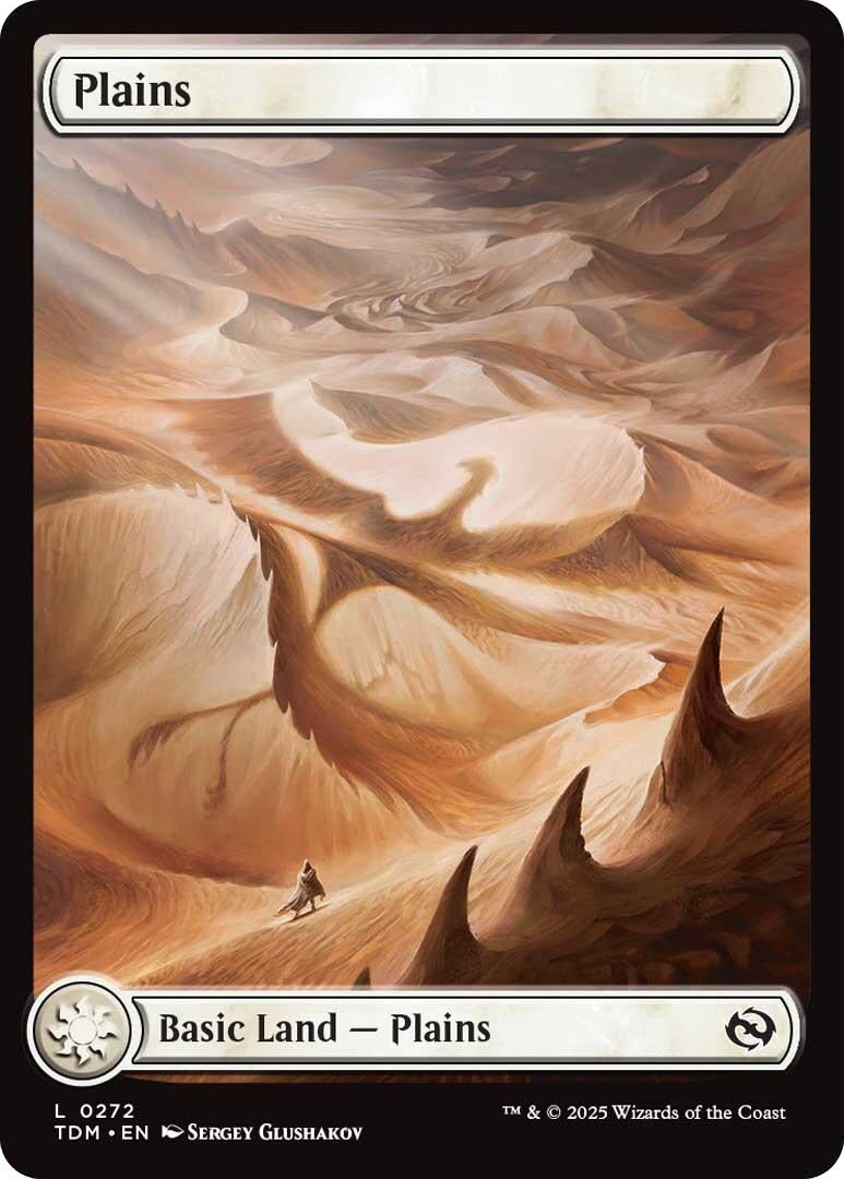Image for Plains (0272) (272) [Tarkir: Dragonstorm] - Magic: The Gathering