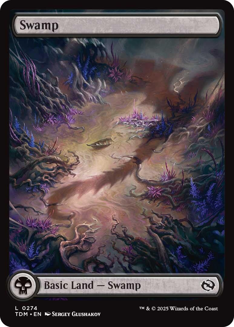 Image for Swamp (0274) (274) [Tarkir: Dragonstorm] - Magic: The Gathering